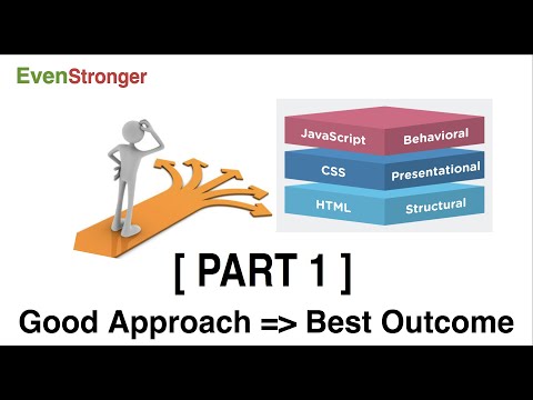 Best approach to create web application [ PART 1 ] | Evenstronger | Tutorials