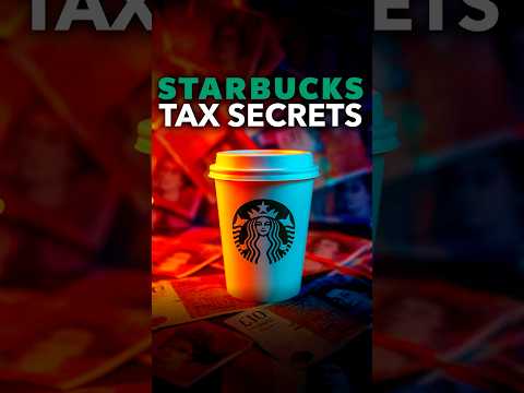 Why STARBUCKS paid almost ZERO taxes in the UK 🇬🇧💰  #TaxHack #FinanceFacts #MoneyShorts