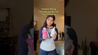 Rating conditioner brands that I recently tested out ♥️#conditioner #haircare