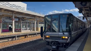 114/2025 0719 湖西線　新快速　網干行き　敦賀駅　到着　#jr西日本  #新快速　#湖西線
