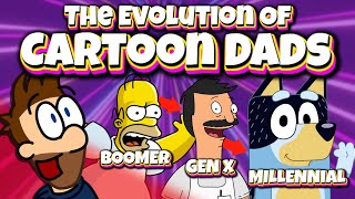 The Evolution Of Cartoon Dads - Eddache