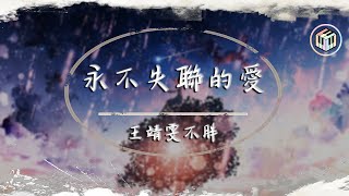 王靖雯不胖 - 永不失聯的愛【原唱：周興哲】【動態歌詞】「請快回來 想聽你說 說你還在」♪