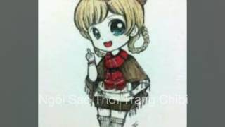 Hình Ngôi Sao Thời Trang Chibi