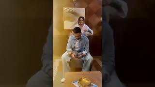 Ayesha Singh  & Adnan Khan New Serial "Mannat" ❤❤ Fun Reel  #mannat #youtubeshorts #bts #shorts