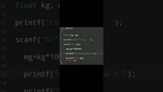 #34 | Coding Tutorial Video | C language Exercise 35 #coding #shorts #programming