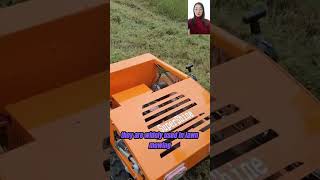 China made remote control steep slope mower low price for sale, chinese best brush mower for slopes