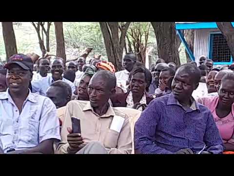 Rev Gabriel Koech empowering students at Marigat Day Secondary School Baringo