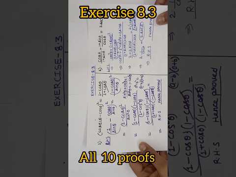 Class10 exercise 8.3 all 10 proofs solved#class10mathmostimportantquestions#youtubeshorts#maths