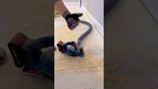 This planer from Bosch is a beast! #subfloor #flooring #prepwork #woodworking