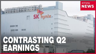 SK hynix sees record Q2 earnings but Hyundai Motor Group profits tumble