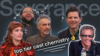 Severance cast being hilarious for 9 minutes straight