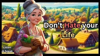 Don't hate your Life | learn english through story improve Englis...