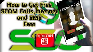How to Get Free Internet,Calls and SMS on SCOM.GB.ALK