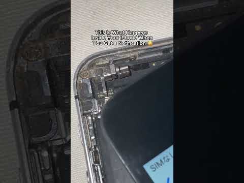 This Is What Happens Inside Your Phone When You Get a Notification 😳 #apple #iphone #tech #gadgets