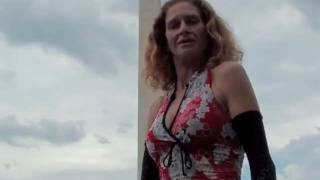 Superagent Dangerass Broadcasts from Washington Monument