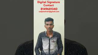 #dsc Call 8149681340 #incometax #audit #vsign  #digitalsign #digitalsignaturecertificate #video