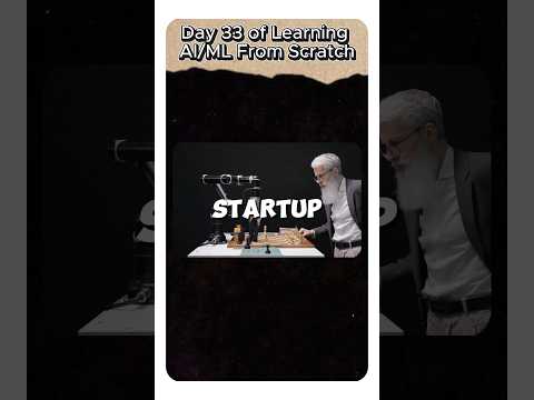 Day 33 of Learning AI/ML 💻 #ai #coding #machinelearning #computer #tech #startup #internship #python