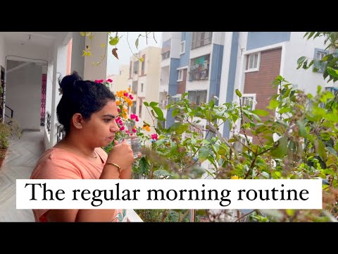 Regular morning routine of working mom || baby girl closet organisation || daily house hold chores