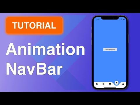 Curved Bottom navigation bar - Package of the week