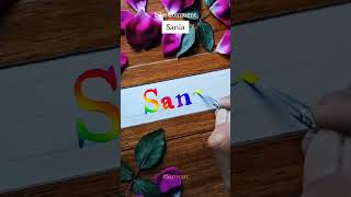 Sania 👉 Comment Your Name | Status 🧑‍🎨 Like Kare #sania  #navya #shorts #ytshort #youtube
