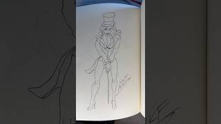 Zatana in Technical Pen #pendrawing #art #drawing #vickivale