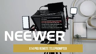 Introducing the NEEWER X14 PRO Remote Teleprompter