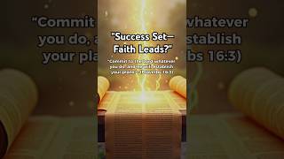 Bible Verse Christian: God Guides Success?