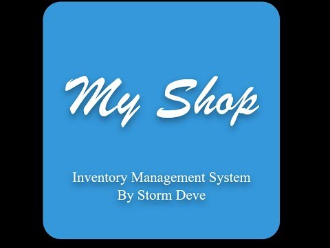 Shop Inventory Online Android Application