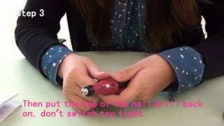 USpicy MAGIC WAND Variable Speed Rotary Nail Art Drill