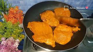 Chicken Tandoori ||chicken 🐔 🍗 Tandoori  recipe @AzharAliOwais786m