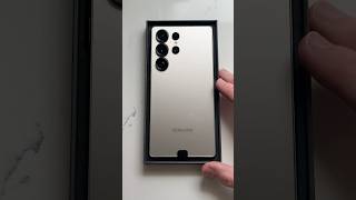 Samsung Galaxy S25 Ultra (Titanium Gray) Unboxing! #s25ultra #tech #samsung