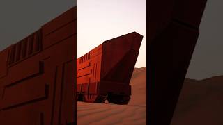 Star Wars | Sand Crawlers on Tatooine  #starwars #vr #unrealengine #gamedev music by Scott Buckley