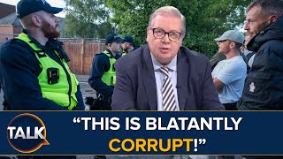 "Inciting VIOLENCE!" | Epping Police Under Fire For Bringing Pro-Migrant Protesters To Asylum Hotel