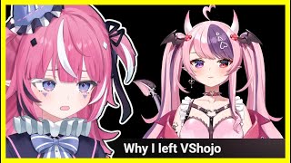 Camilla Reacts to Ironmouse leaving Vshojo and gets Really Upset, Cancels Stream