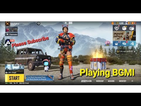 Playing BGMI