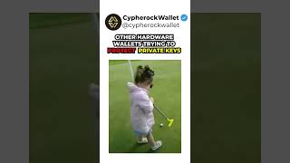 Cypherock X1 vs Other Hardware Wallets Protecting Private Keys  #cryptosecurity  #hardwarewallets