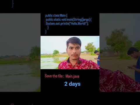 30 days chelenge ka 2 days ||java Programming language ||#javaprogramming #java #30daychallenge