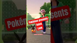 A quick breakdown of the Pokémon presents