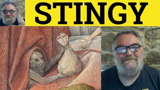 🔵 Stingy Meaning - Stingy Examples - Stingy Defined - Describing People - Stingy