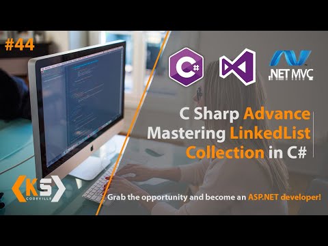 Mastering Linked Lists in C# | C# Linked List | Asp.Net Web Development Tutorial Playlist | Part 44