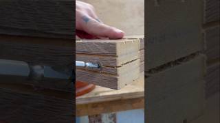 Desvendei o segredo do marceneiro #project #solucoes #madeira #marcenaria #diy #precisão