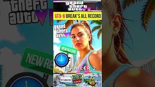 GTA 6 Break's All Ridiculous Record 2025! #games #gta6 #shorts