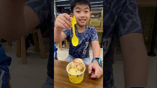 7-11超商～COLD STONE寶可夢覆盆莓芒果雪貝冰淇淋～超萌皮卡丘湯匙😘😘