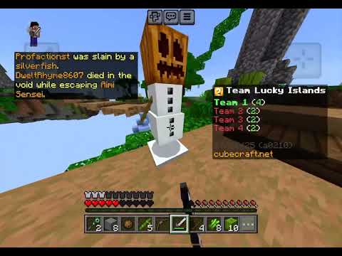 【Minecraft】 Lucky Block 4 players #5(Jungle)