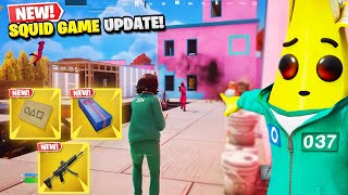 Fortnite's *NEW* SQUID GAME Update is PERFECT!