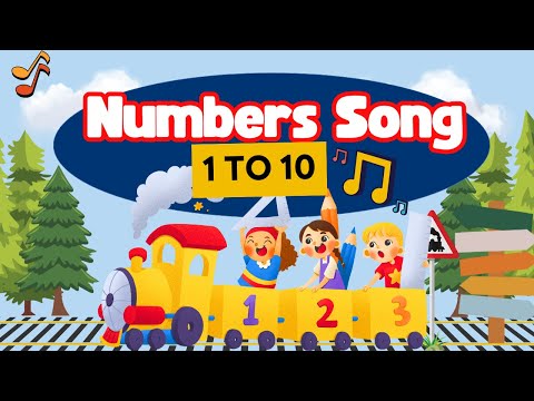 Learn Numbers 1 to 10 | Fun Counting Song for Kids | Educational Nursery Rhyme