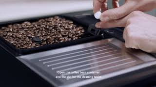 How to descale and clean your Siemens EQ.700 fully automatic espresso machine
