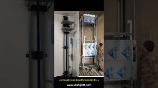 Dumbwaiter elevators are flexible and durable are for scientific transport of small