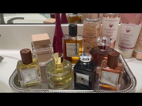 My February Perfume Tray for the Season of Love! ❤️🌹
