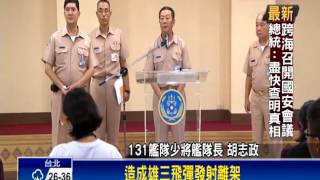 金江艦誤射雄三 懲處7人 2人交保－民視新聞
